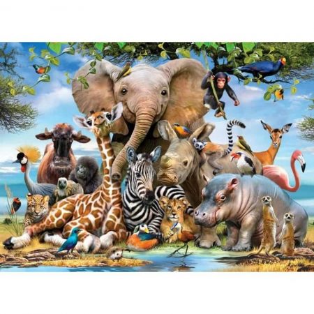 1000 darabos Africa Smile puzzle - Anatolian