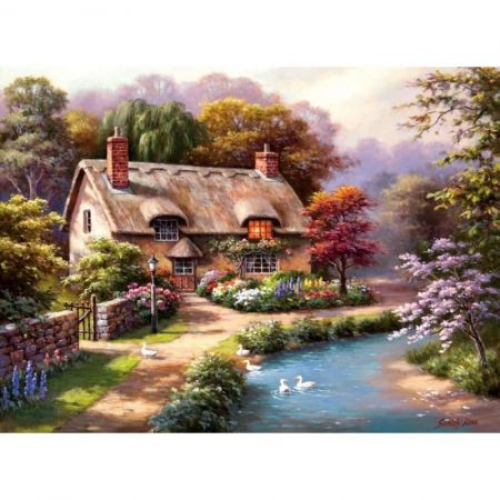 1000 darabos Duck Path Cottage puzzle - Anatolian